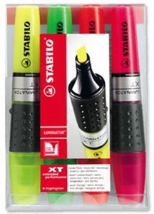 �� 4 ���� ����� ������ - Stabilo Boss Luminator