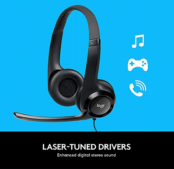 ������� + �������� ������ LOGITECH H390 USB