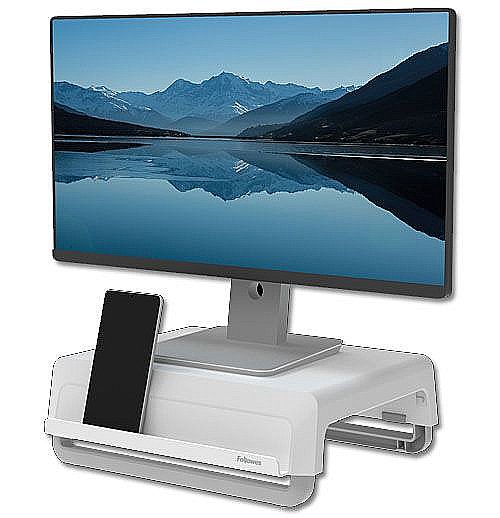 ���� ���� ���� Fellowes Designer Suites� Monitor Riser Stand